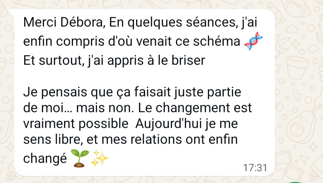 Feedback paziente Débora Solys 2