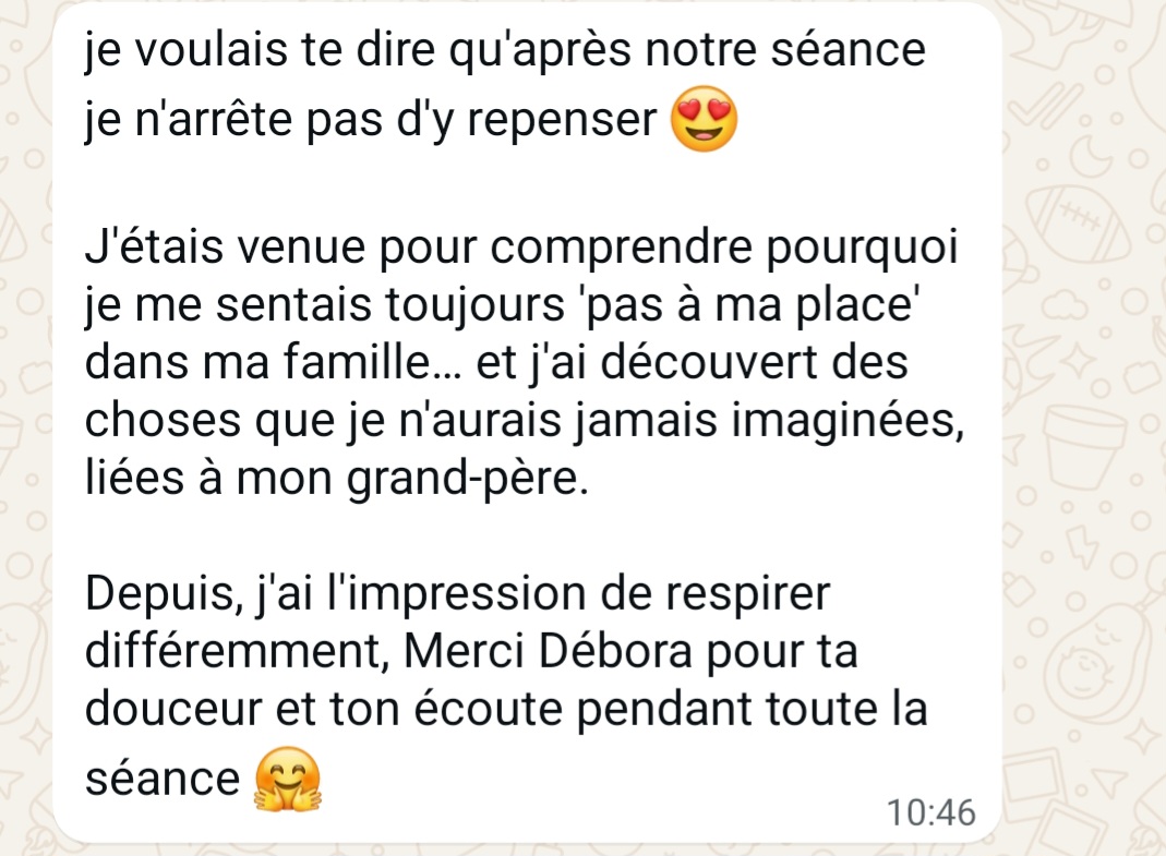Feedback paziente Débora Solys 4